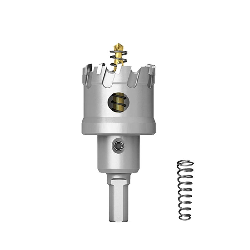 GSTK Upgrade Heavy Duty Carbide Hole Saw,Metal Steel Hole Saw Drill Bit,TCT Hole Cutter-Alloy Hardness Upgrade, Life Upgrade,Use for Stainless Steel, mild Steel, Iron, Copper,etc (40mm|1-9/16") - Image 1